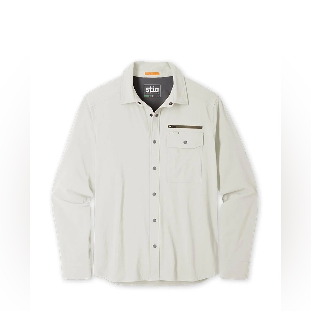 Stio Men's OPR Shirt LS Button Down Size M - NWOT